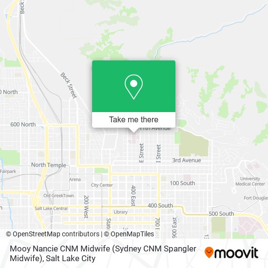 Mapa de Mooy Nancie CNM Midwife (Sydney CNM Spangler Midwife)