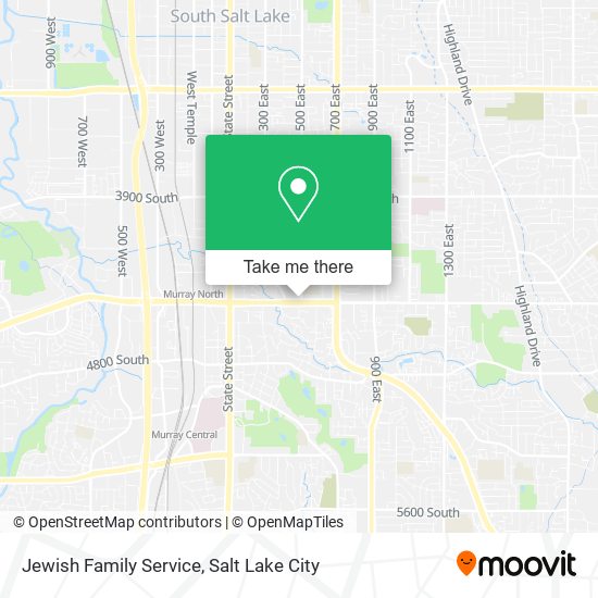 Mapa de Jewish Family Service