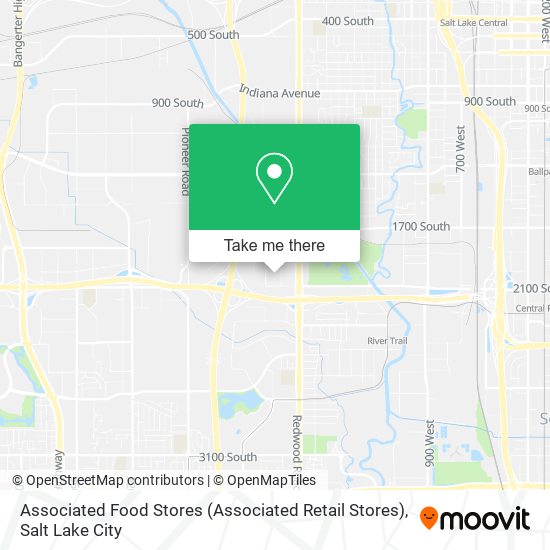 Mapa de Associated Food Stores (Associated Retail Stores)