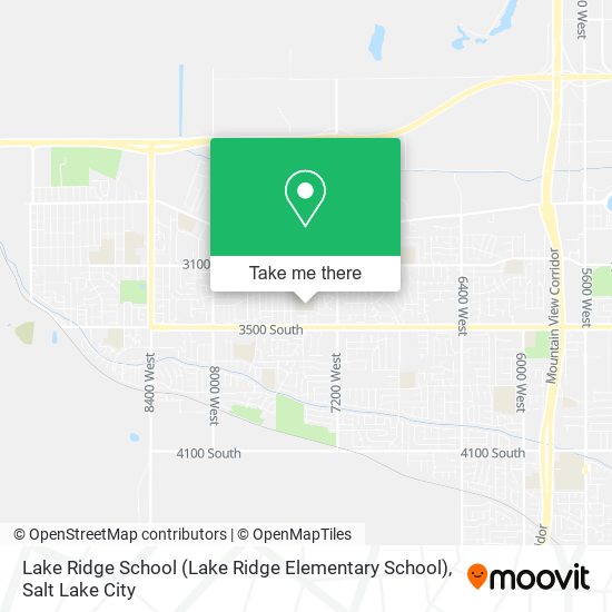 Mapa de Lake Ridge School