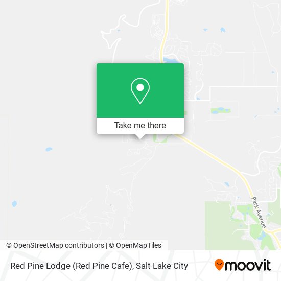 Red Pine Lodge (Red Pine Cafe) map