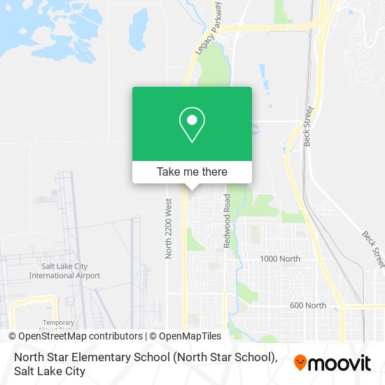 Mapa de North Star Elementary School