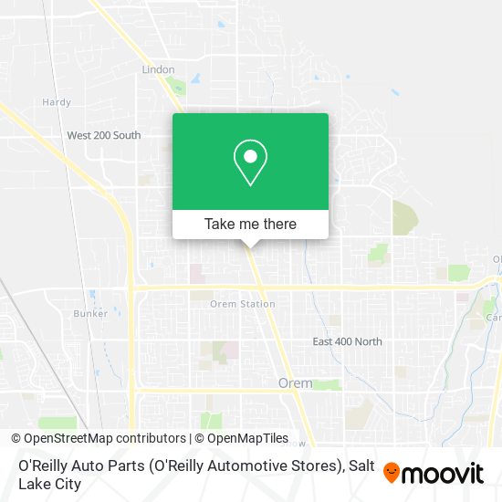 Mapa de O'Reilly Auto Parts (O'Reilly Automotive Stores)