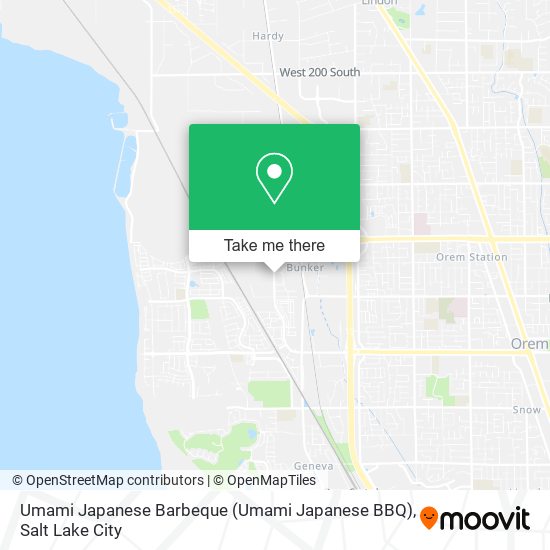 Mapa de Umami Japanese Barbeque (Umami Japanese BBQ)