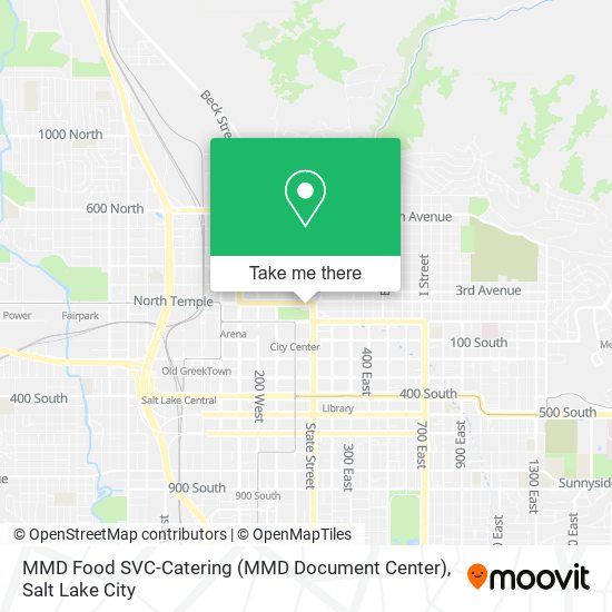 MMD Food SVC-Catering (MMD Document Center) map