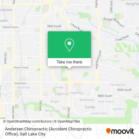 Mapa de Andersen Chiropractic (Accident Chiropractic Office)