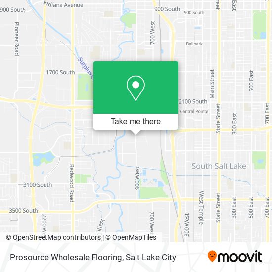 Mapa de Prosource Wholesale Flooring