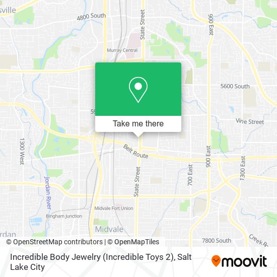 Incredible Body Jewelry (Incredible Toys 2) map
