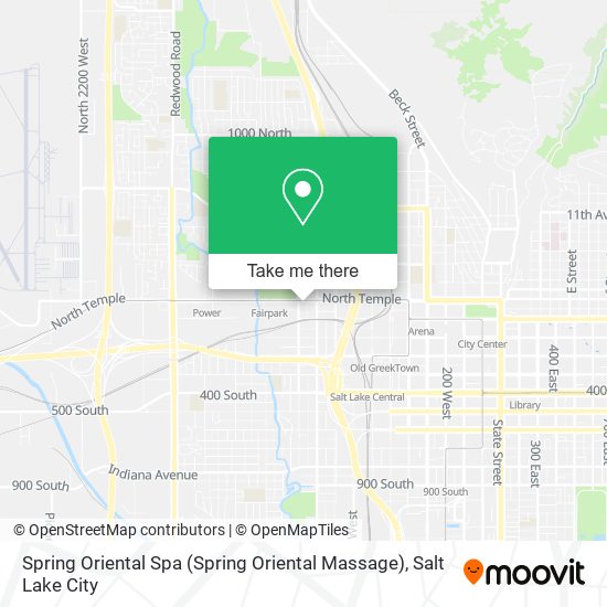Mapa de Spring Oriental Spa (Spring Oriental Massage)