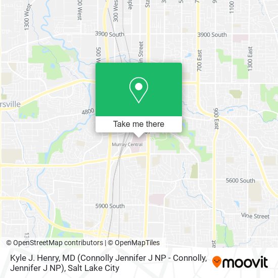 Mapa de Kyle J. Henry, MD (Connolly Jennifer J NP - Connolly, Jennifer J NP)