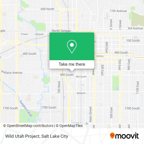 Wild Utah Project map