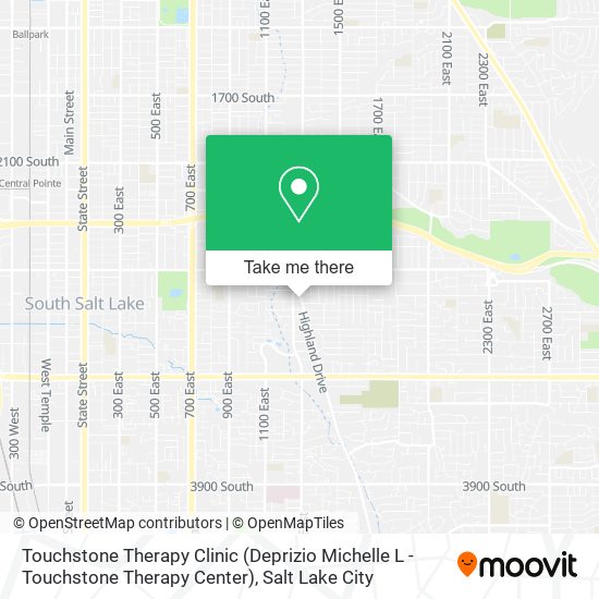 Touchstone Therapy Clinic (Deprizio Michelle L - Touchstone Therapy Center) map