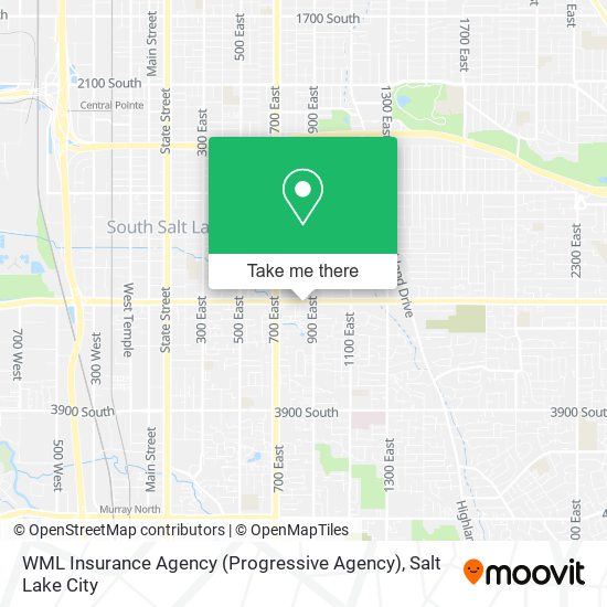 Mapa de WML Insurance Agency (Progressive Agency)