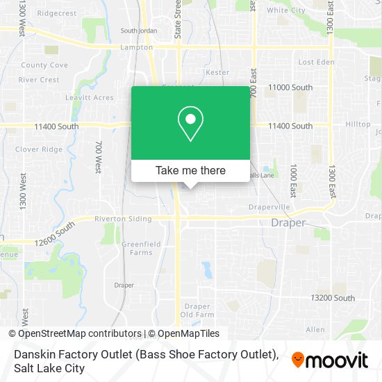 Danskin Factory Outlet (Bass Shoe Factory Outlet) map