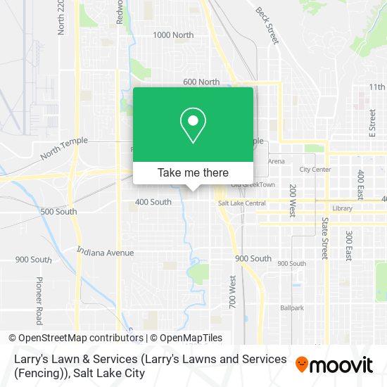 Mapa de Larry's Lawn & Services (Larry's Lawns and Services (Fencing))