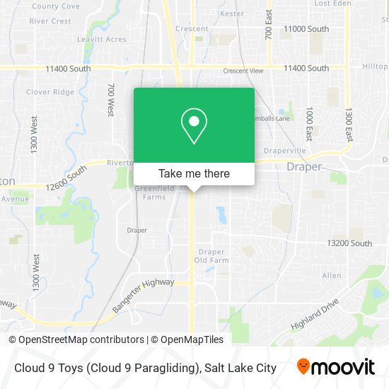Cloud 9 Toys (Cloud 9 Paragliding) map