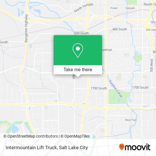 Intermountain Lift Truck map