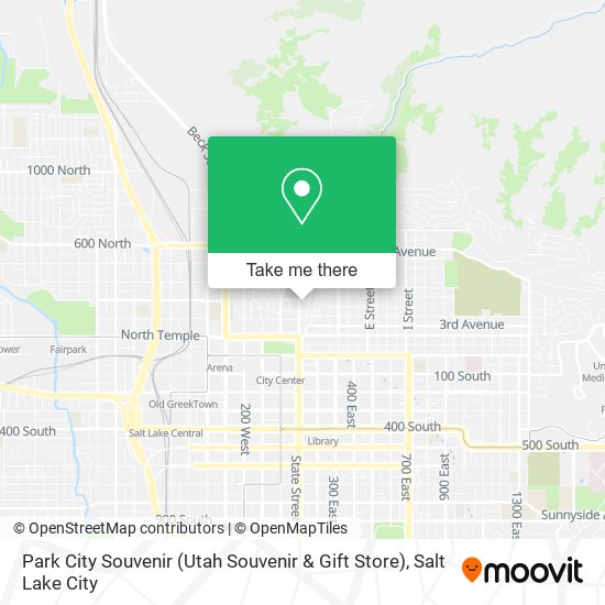 Park City Souvenir (Utah Souvenir & Gift Store) map