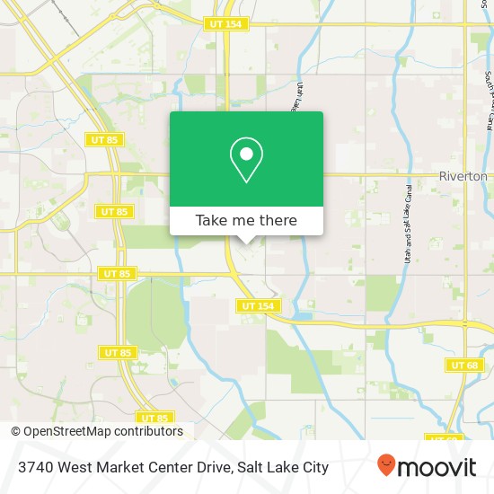 3740 West Market Center Drive map