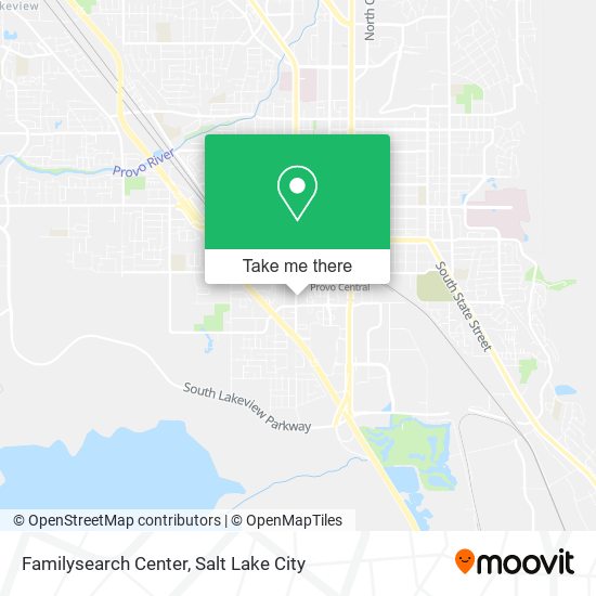 Familysearch Center map