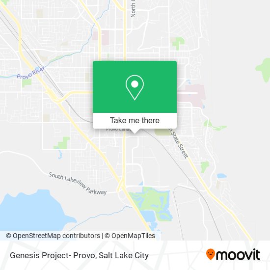 Genesis Project- Provo map