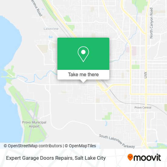 Expert Garage Doors Repairs map