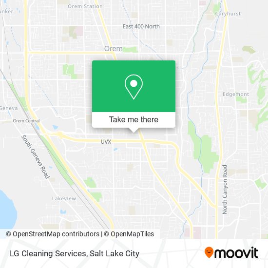 LG Cleaning Services map