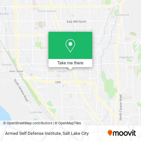 Armed Self Defense Institute map