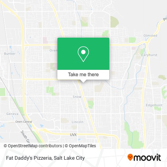 Mapa de Fat Daddy's Pizzeria