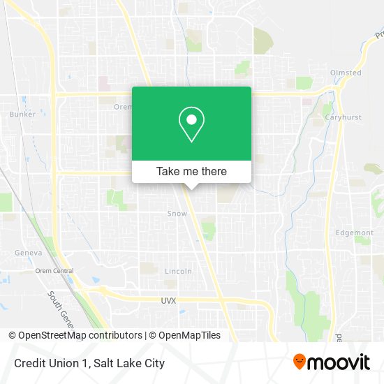 Credit Union 1 map