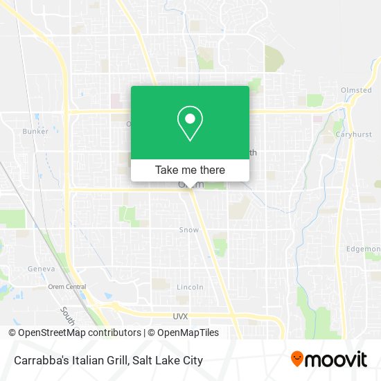 Mapa de Carrabba's Italian Grill