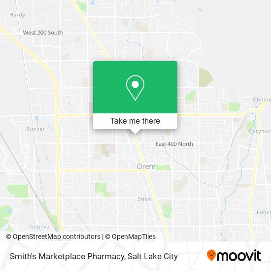 Smith's Marketplace Pharmacy map