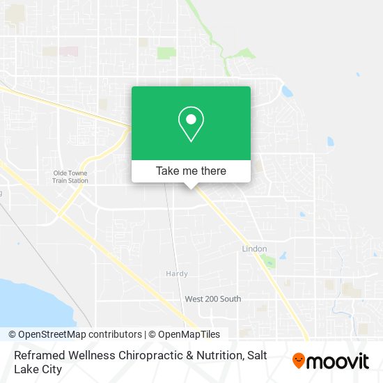 Reframed Wellness Chiropractic & Nutrition map