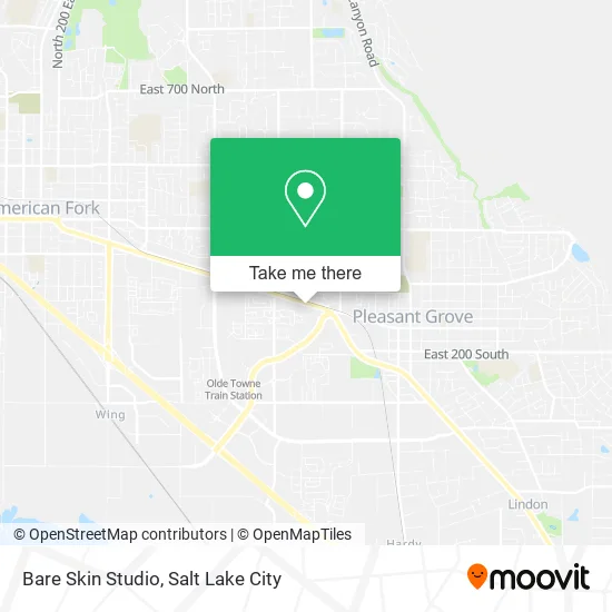 Bare Skin Studio map