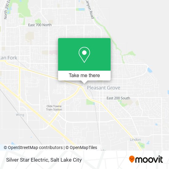 Silver Star Electric map