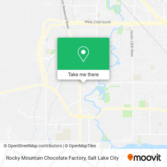 Mapa de Rocky Mountain Chocolate Factory