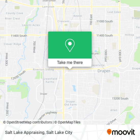 Salt Lake Appraising map