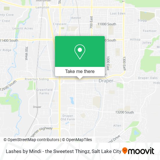 Lashes by Mindi - the Sweetest Thingz map