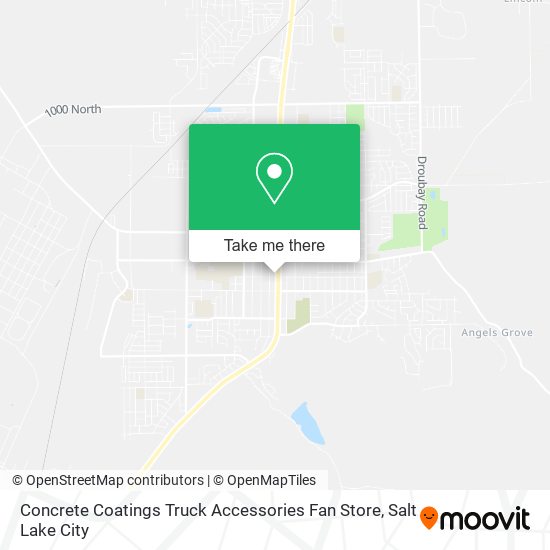Mapa de Concrete Coatings Truck Accessories Fan Store