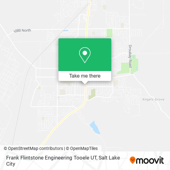 Frank Flintstone Engineering Tooele UT map
