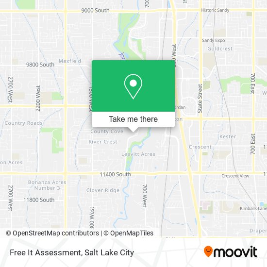 Free It Assessment map