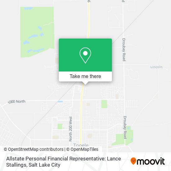 Allstate Personal Financial Representative: Lance Stallings map