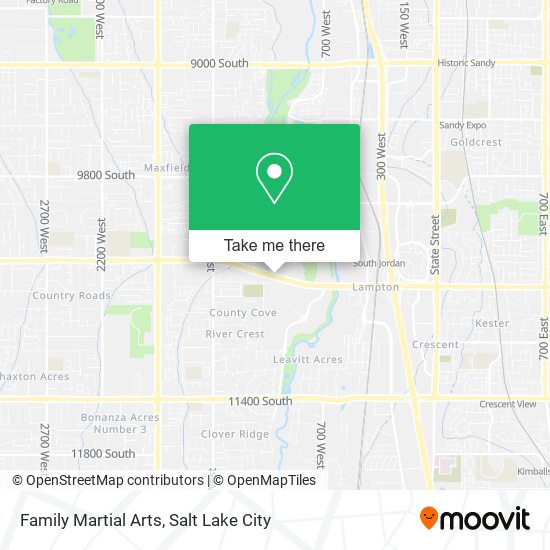 Family Martial Arts map