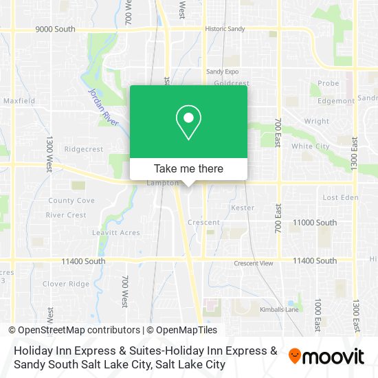 Holiday Inn Express & Suites-Holiday Inn Express & Sandy South Salt Lake City map