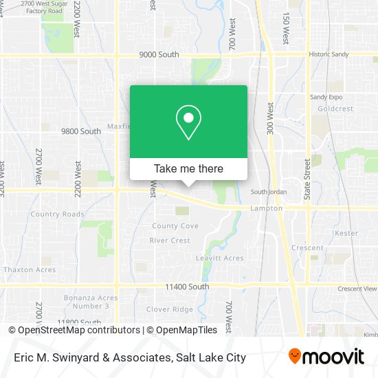 Eric M. Swinyard & Associates map