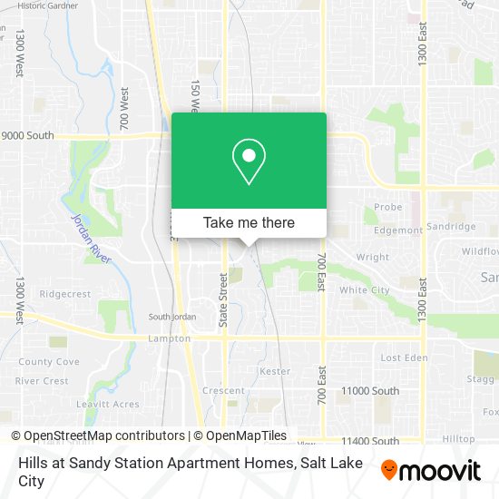 Hills at Sandy Station Apartment Homes map