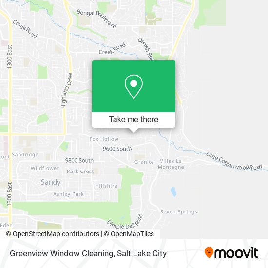 Greenview Window Cleaning map