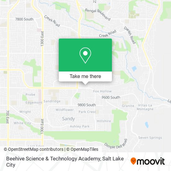 Mapa de Beehive Science & Technology Academy