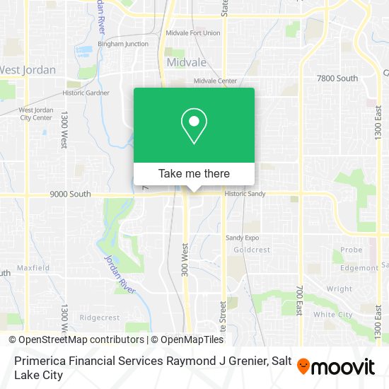 Mapa de Primerica Financial Services Raymond J Grenier