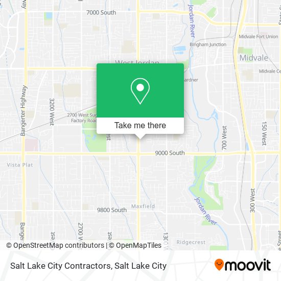 Salt Lake City Contractors map